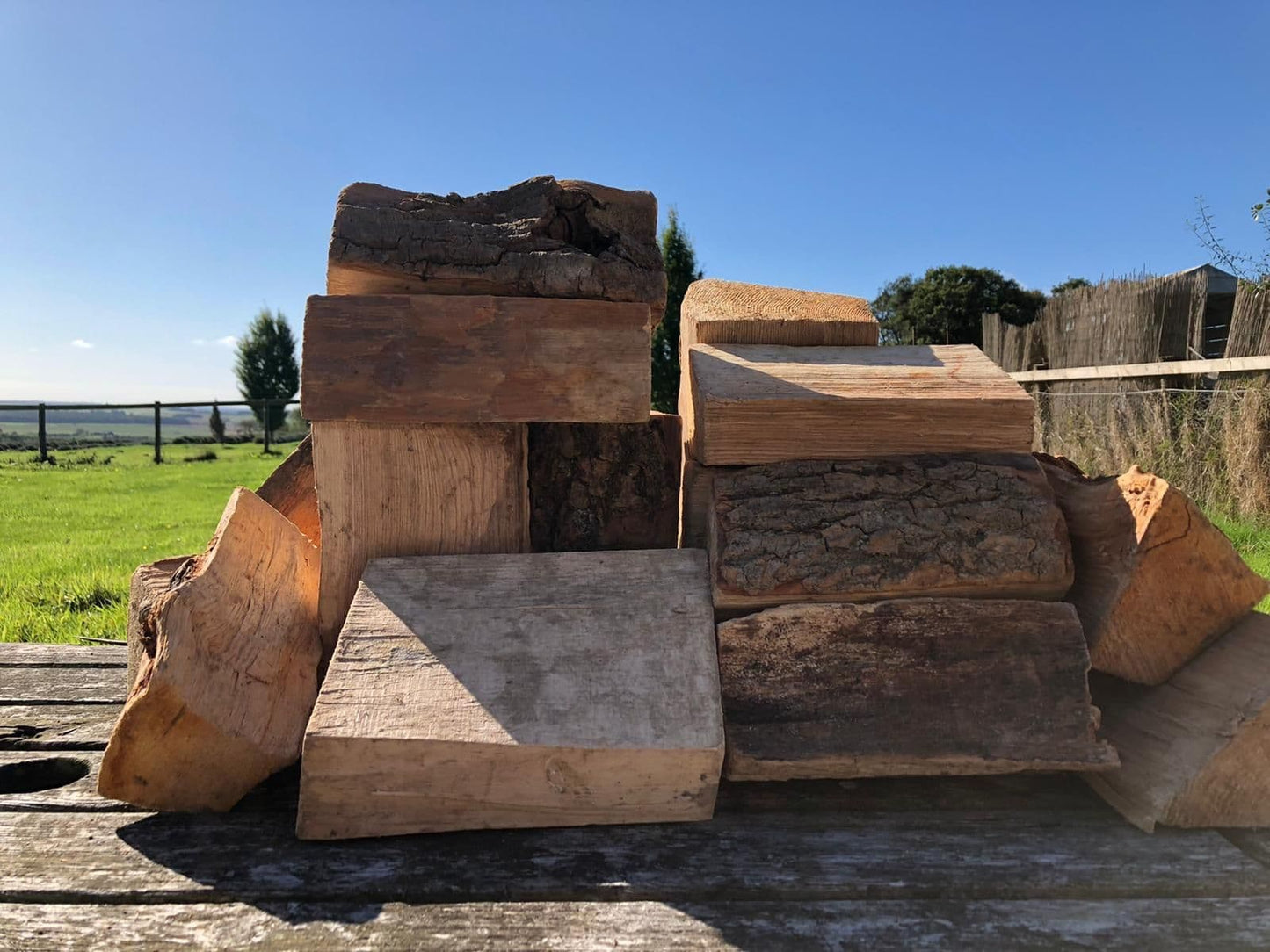 British Kiln-Dried Logs - Approx 22kgs per box